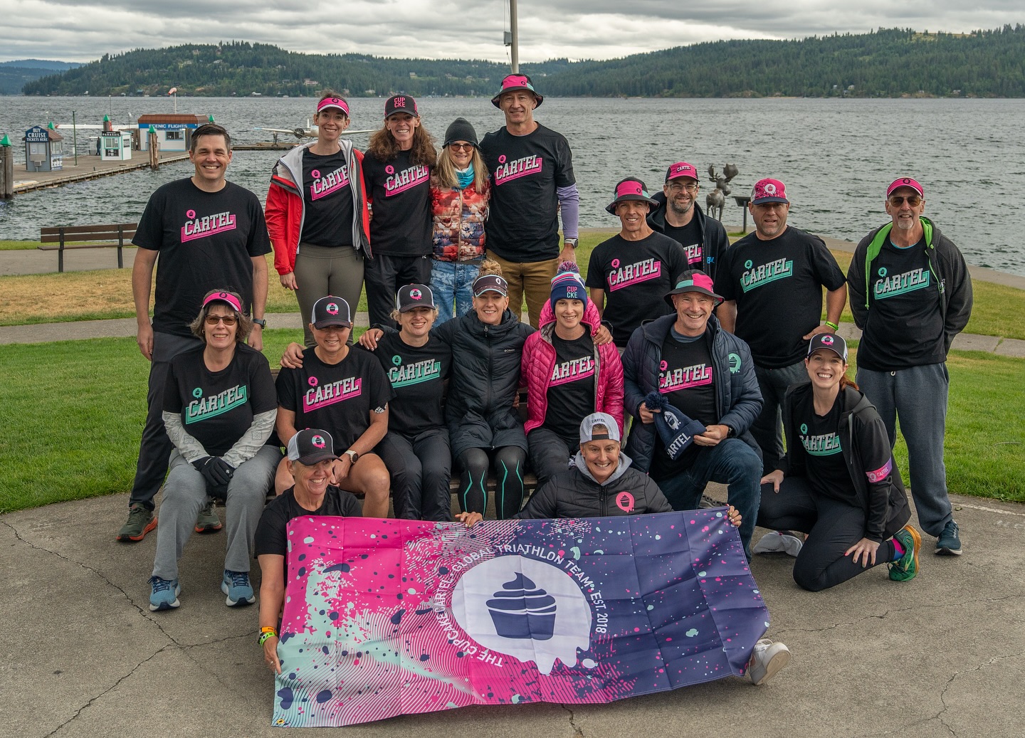 I’m as ready as I’m gonna be for 70.3 Coeur d’Alene tomorrow. As you can see, the first couple of hours will be quite chilly. 🥶. The water will actually be a lot warmer than the air! 

I plan on putting some Mylar under my tri suit, and then wearing arm warmers, a vest and gardening gloves (plastic with grippers) to attempt to keep warm. 

I’m hoping the sun will come out sooner, and that all of the climbing on the bike will warm me up. I haven’t raced in these conditions in at least 15 years. 🤯. At least I get to share the course with lots of my @the.cupcake.cartel teammates. 🧁

Thanks as always for the cheers and support! ❤️. I’ll catch ya’ on the flip side. 

#ironman #coeurdalene #swimbikerun #triathlete #triathlon #enduranceathlete #fitover50 #thisis53 #strongwomenrock #nocupcakesleftbehind #wegettodothis #fitnessmotivation