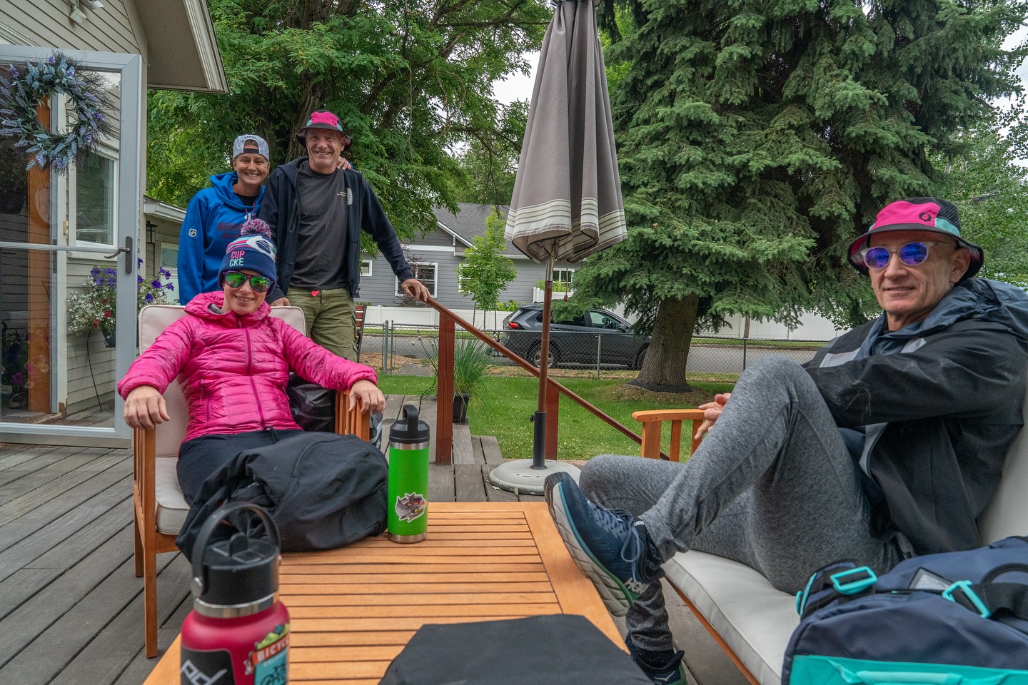 70.3 Coeur d’Alene Race Report- Part 1

Days leading up to the race

Lars and I arrived on Thursday late afternoon after flying into Spokane. When we got to the AirBnB, our Canadian BFFs were already there, so there were hugs all around. Hard to believe that 6 months had already passed since we last saw them. We went to the grocery, and grilled out on the deck that evening.  It was the last “perfect” weather we’d have…. Before bed, we watched Venom. Lars and I had never seen it, and we are now obsessed with Venom and Harry. 

A cold front moved in on TH night, so we woke up to clouds, wind and low 50s on Friday. I knew this was going to happen, so I packed appropriately (more on this later). The 5 of us met our Cuppie teammates Courtney and Ed at the lake for a quick shake-out swim. Turns out if was quicker than we planned because the chop in the lake was a bit insane. As we were getting out, a reporter from the CdA Press asked if she could interview us about the race, and about us in general. We obliged. Courtney, Ed and I ended up being featured, and properly misquoted. 😆 But it was fun, and great pub for the Cupcake Cartel. 🧁

Continued in comments….. ⬇️

📷 cred: @larsthedenverrealtor