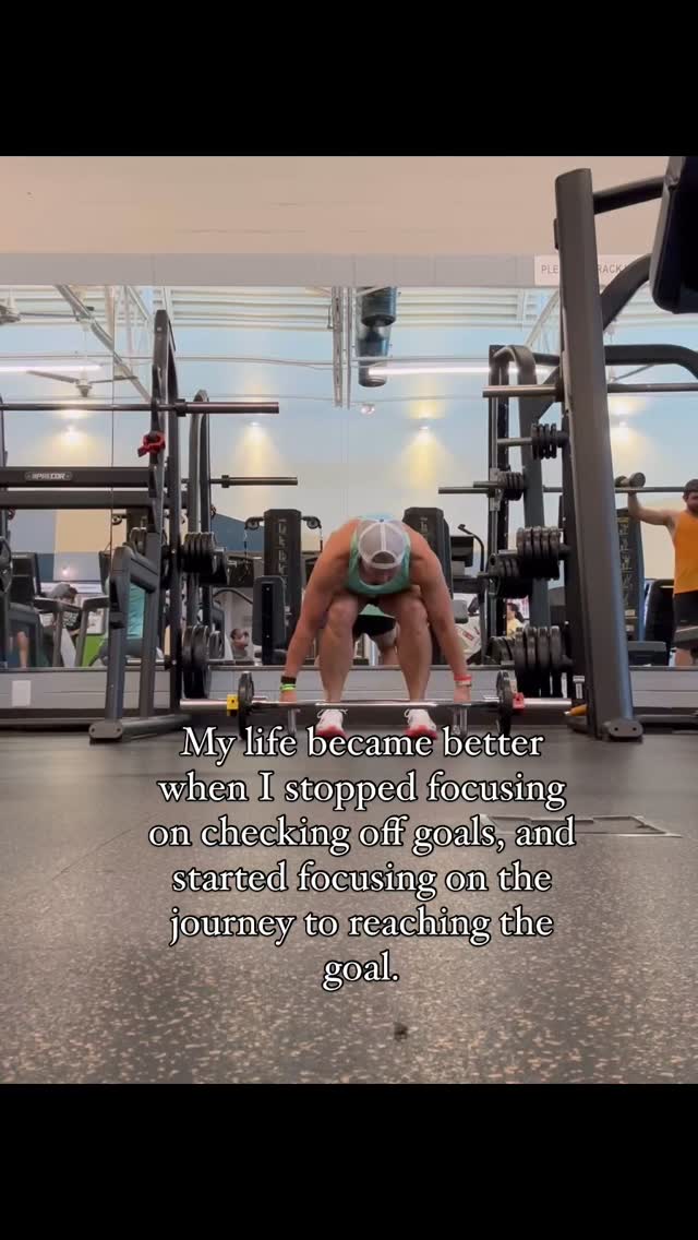 I was reminded yesterday of how important this lesson is. 

I was on a coaching call with some amazingly talented business owners, and one shared that she was really struggling with everything in her life. Everything she said reminded me of the person I was back in the fall of 2022. 

I was lost. I’d been “checking boxes” for so long that so many valuable memories had slipped away. I thought meeting those goals was the definition of “success.” 

Boy was I wrong. What really is important is the JOURNEY to those goals. The friendships and experiences made among the way. That’s what life is all about, my friends. 

If you find yourself thinking too much about exceeding that performance metric at work, or crossing that next finish line, I want you to stop and reframe your thinking. 

Take a look around, and appreciate where you are in that moment. Celebrate the small wins. Trust me: when you do this, you’ll find an inner peace that you haven’t felt in a looong time. 🥰

#fitover50 #selfcare #selfcareisntselfish #itsthelittlethings #focusonthejourney #fitover40 #enduranceathlete #triathlon_in_the_world #strongnotskinny