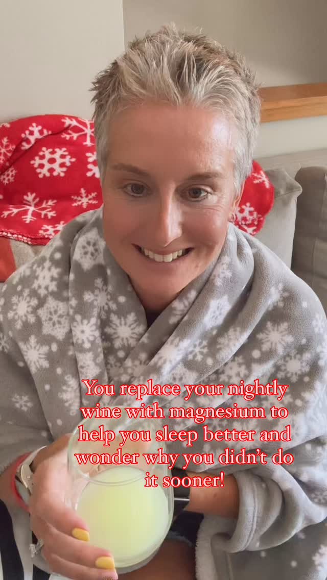 Your body isn’t broken. It’s just trying to tell you something.

That 3am wakeup? 
The restless legs? 
The “wired but tired” feeling that makes you crave wine at night?
👀 Yeah… that’s likely a magnesium deficiency whispering louder by the day.

I started sipping magnesium before bed instead of reaching for wine—and within days, I was sleeping deeper, waking up rested, and no longer playing Wordle at 3:17am.

Magnesium helps calm your nervous system, lower cortisol, and boost melatonin—all things your body needs to fall (and stay) asleep. 🌟

If you’re a woman over 40 navigating hormone chaos and poor 
sleep, this one’s a game changer.

Small habit. Big impact.

Drop a 💤 if you’ve tried it—or want to! I don’t sell any, but I’ve got a great recommendation. 😎

#fitover50 #triathlete #fitover40 #selfcare #perimenopausehealth #perimenopausesupport #triathlon_in_the_world #womensupportingwomen