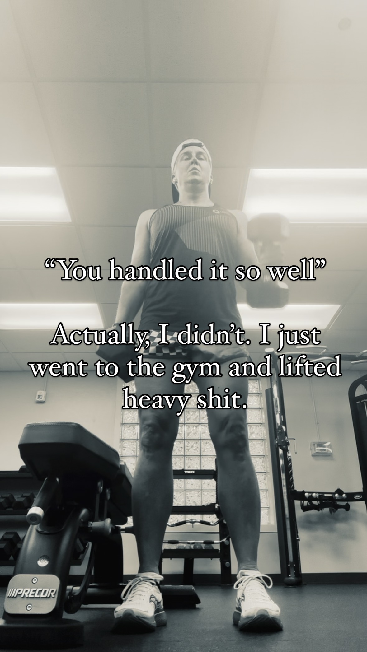 For me, there is no better stress release. 

#fitover50 #triathlete #fitnessmotivation #selfcare #fitover40 #enduranceathlete #triathlon #fatlosscoach #liftheavyshit #strengthtrainingforwomen