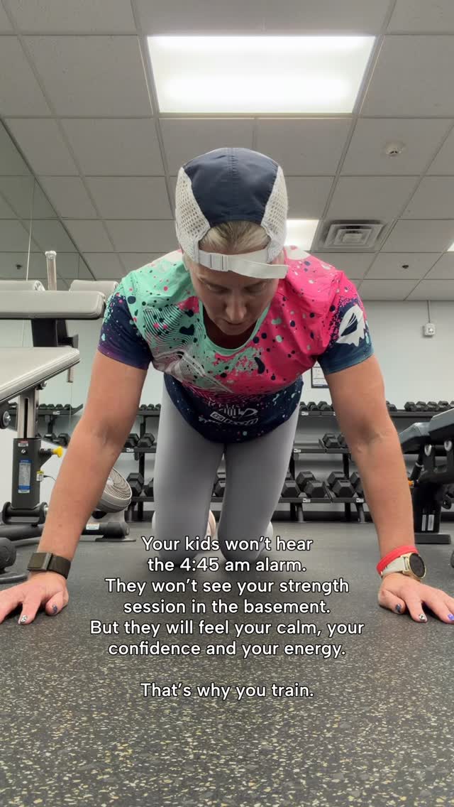 You don’t train to impress them.

You train because they deserve your best. And so do you. 🩷

#fitover50 #selfcare #womenover40 #perimenopausesupport #momlife #fitnessmotivation #hormonehealth #fitparents #motivationmonday